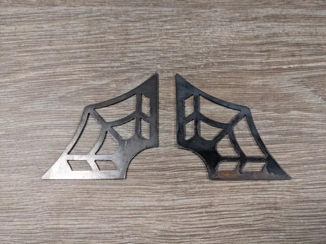 *2 Pack* Spider Web 90° Gussets 14 Gauge Mild Steel Custom Weld Brackets