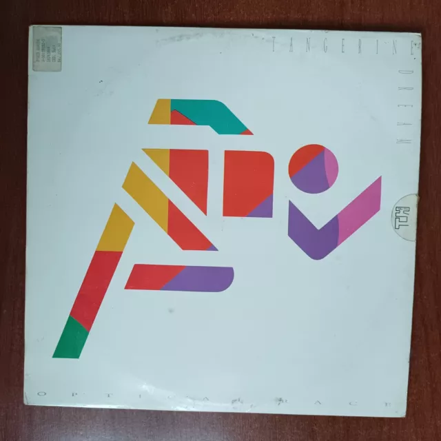 Tangerine Dream – Optical Race [1989] Vinyl LP Electronic Ambient Synth Pop