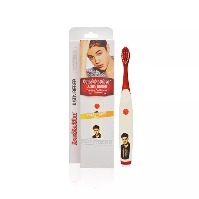 Justin Bieber Singing Toothbrush-Boyfriend/Brush Buddies singing manual brush