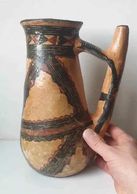 Gargoulette vase pichet cruche sejnane mesbah bu tuyat berbere kabylie ideqqi 2