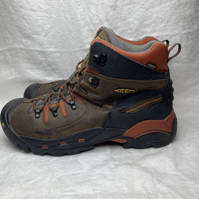 KEEN UTILITY ASTM F241318EH Steel Toe Work Boots Men Size 14EE Leather