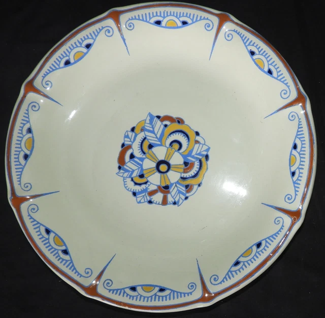 EMAUX DE LONGWY DESSOUS DE PLAT ANCIEN CARREAU XIXème EUR 90,00
