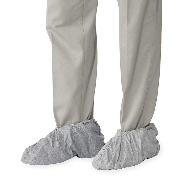 DUPONT FC450SGY00020000 Boot Covers,Universal,Gray,PK200