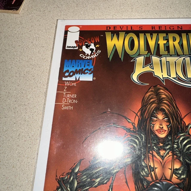 Wolverine / Witchblade #1 (1997 Top Cow/Marvel) Devil's Reign! NM- 3