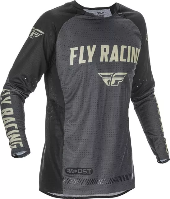 Fly Racing Jersey EVO DST Jersey (Grey/Black/Stone, Medium)