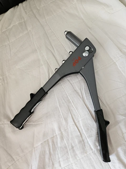 Herramienta de remache manual plateada negra POP PS10
