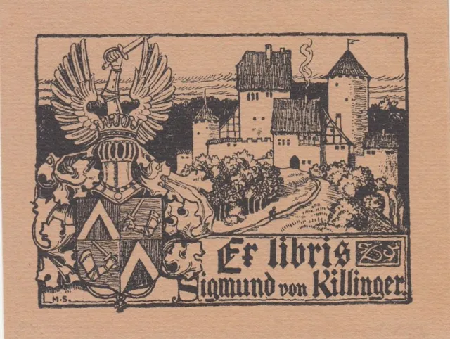 5 Exlibris Bookplate Klischee Oskar Schwindrazheim Konvolut Lot 1 155538