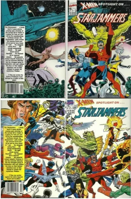 X-Men Spotlight on Starjammers #s 1-2 Marvel (1990) VF/NM