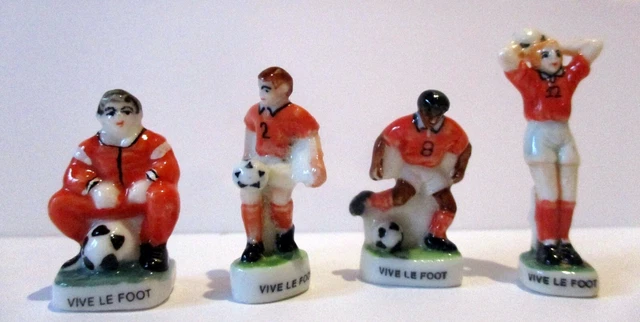 Collection De Fèves Coupe Du Monde 1998 – Football Français – Lot Vintage
