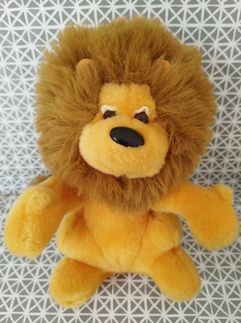 AJENA Vintage Grande peluche LION Crédit Lyonnais Tour