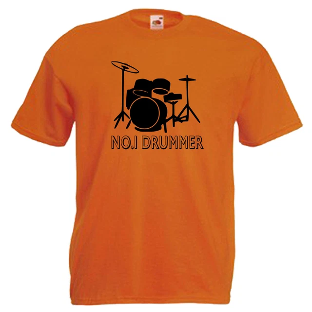 T-shirt batteria batteria adulti 12 colori taglia S - 3XL