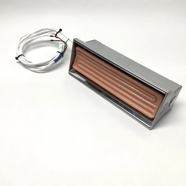 TEMPCO CRA10004 Linear Ceramic E-Mitter IR Heating Array, 10" L, 1000W, 230VAC