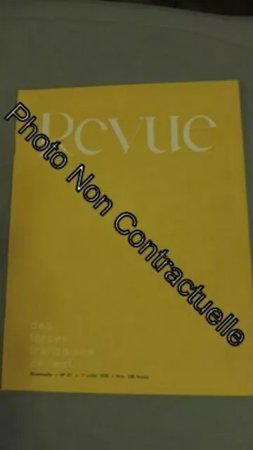 Revista Las Fuerzas Francesa De L' Es 27 en Buen Estado