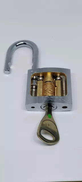 Locksport Cutaway Lucchetto Bloy 330 Detentore disco fabbro dd.