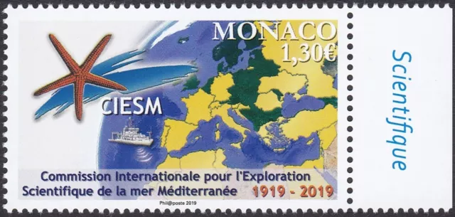 Principauté de Monaco  Timbre neuf** N° 3181  / 2019