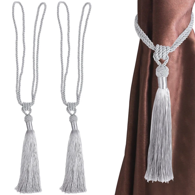 Ornament Ties Curtain Tiebacks Wall Curtain Rope Tassels Lace