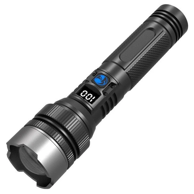 Mini Lampe Torche LED Rechargeable USB-C - 3 Modes - Porte-clés - Étanche IPX6 - Pour EDC, Camping, Urgence - Vert Foncé - 3