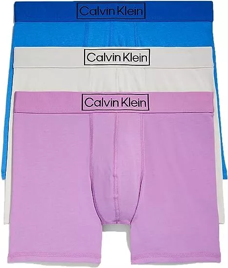 Men's Calvin Klein 3-pack Heritage Cotton Boxer Brief Multi color