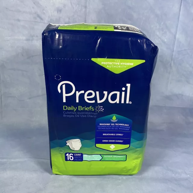"Ropa interior Prevail Daily Briefs PV-011 16 unidades jóvenes adultos pequeños 20""-31"""