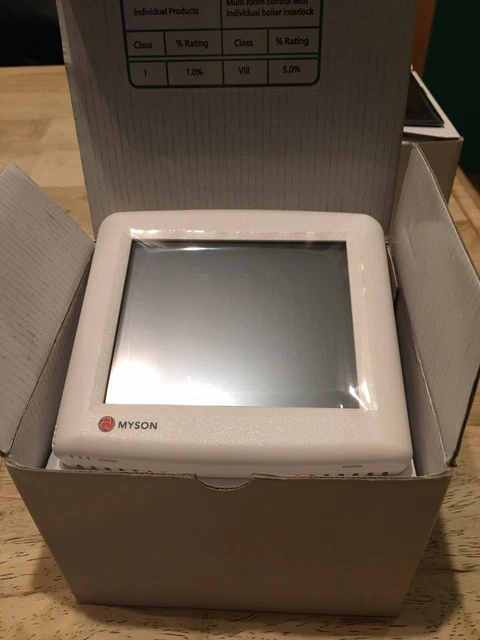 Myson Touch Screen Myson Programmable Room Thermostat Myson