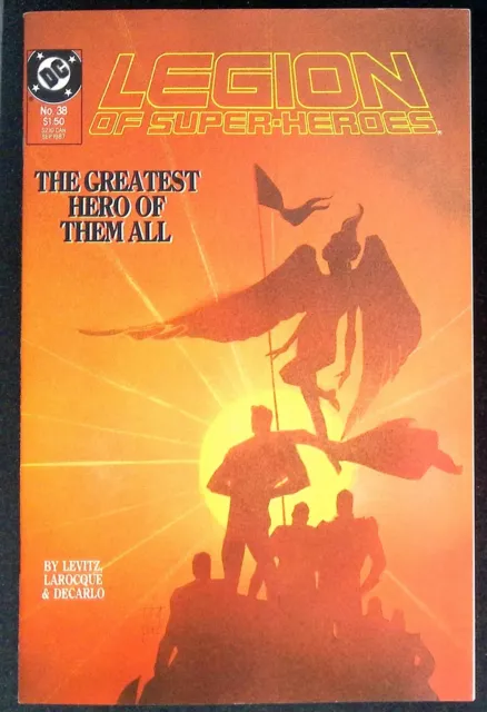Legion of Super-Heroes #38 - Death of Superboy Part 2 - High Grade!