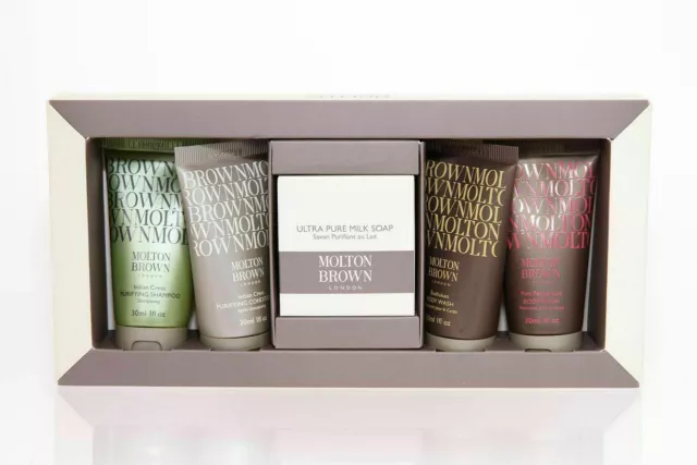 Molton Brown The Essentials Hair And Body Set 5 Piece Gift Boxed