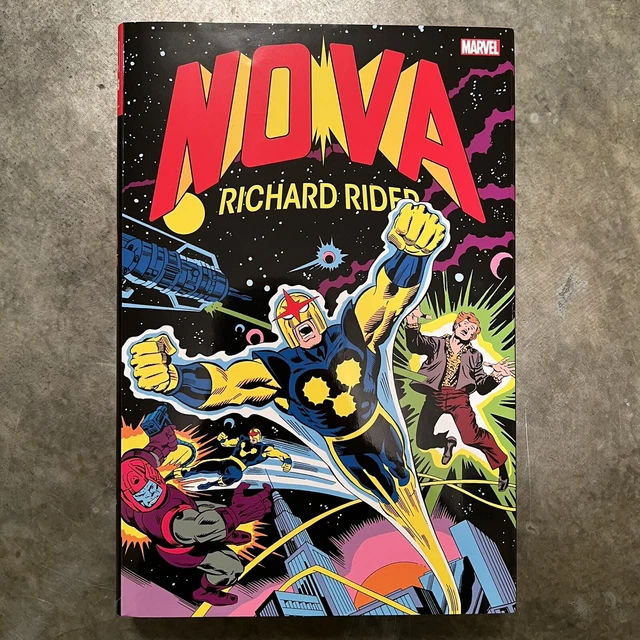 NOVA RICHARD RIDER OMNIBUS HC SPIDER-MAN FANTASTIC FOUR BYRNE Marvel Comics