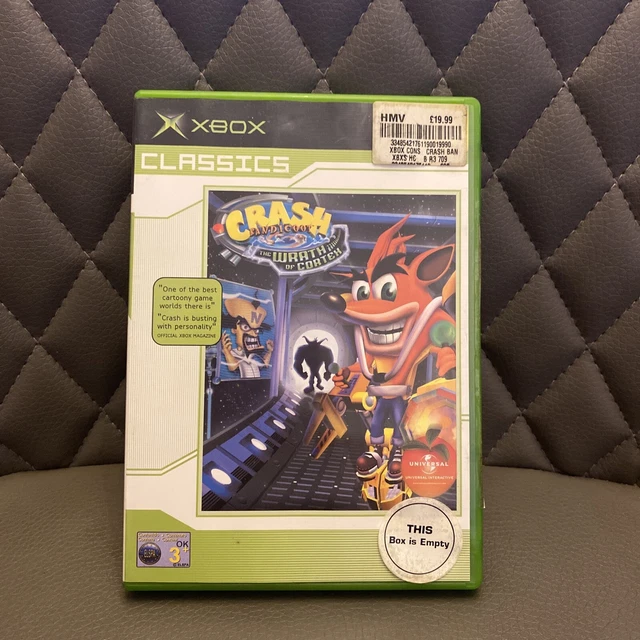Jeu Crash Complet Pour Xbox Originale (1ère Génération) - Version Française - Très Bon état