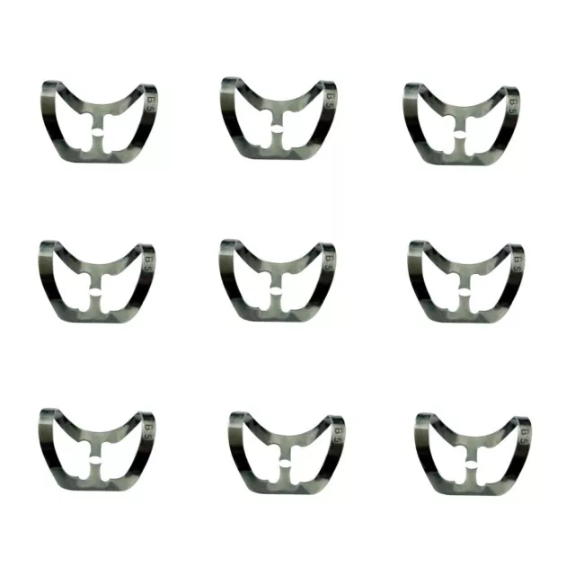9 Pcs B5 Dental Rubber Dam Clamps Brinker Endodontic Clamp Surgical Instruments