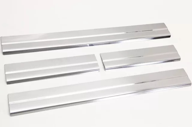 BARRE DI INGRESSO adatte per FORD FOCUS III|C-Max II|10-18|ACCIAIO INOX OPACO