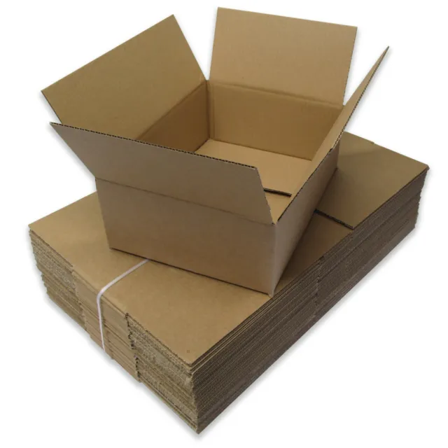 NEW 25 A4 12 " x 9" x 5" SINGLE WALL Cardboard Boxes Postal Packing Mailing