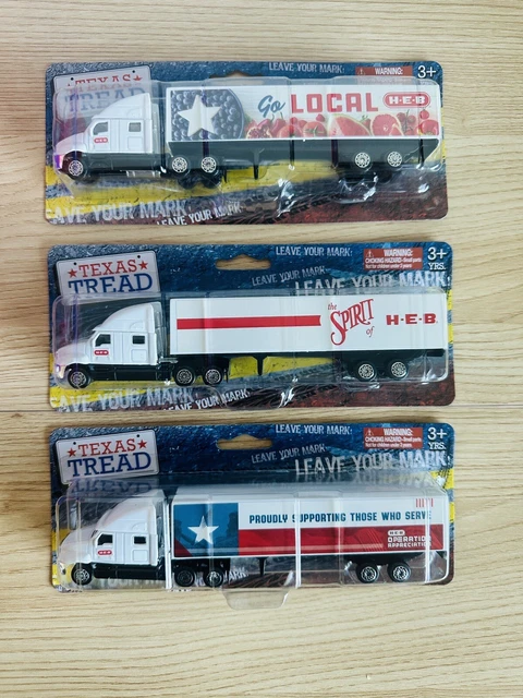 HEB Grocery Store Model Truck Operation Highway Hauler 18 Wheeler Texas Lot3