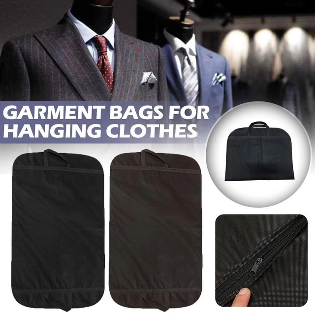 Bolsas de ropa para colgar ropa traje transpirable de viaje y almacenamiento Bolsas 7