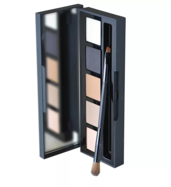 Original HD Brows High Definition Augen- und Stirnpalette 3 Farbtöne neueste Verpackung 2