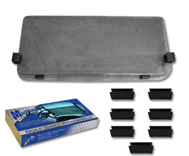 MADJAX Colorato Pieghevole Parabrezza Club Auto DS 1982-2000.5 Golf Cart