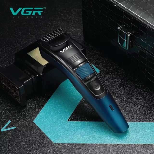 VGR Electric Hair Clippers Cordless Trimmer Cutting Beard Barber Machine Home