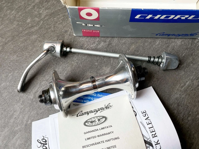 Moyeu Avant Campagnolo Chorus 32h - Alu, Axe 9mm, Quick Release, Neuf En Boîte