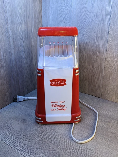 Coca-Cola Red Mini Countertop Popcorn Machine by Nostalgia Coca-Cola Red Mini Countertop Popcorn Machine by Nostalgia