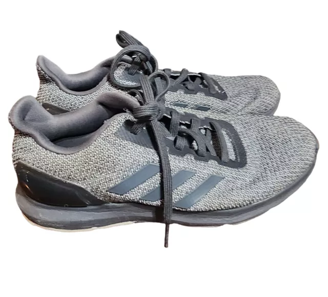 ADIDAS COSMIC RUNNING Training Shoes Grey Black White CP9483 Size