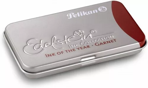Pelikan Tintenpatronen 6er Set Edelstein Ink of the Year Garnet (Rot)