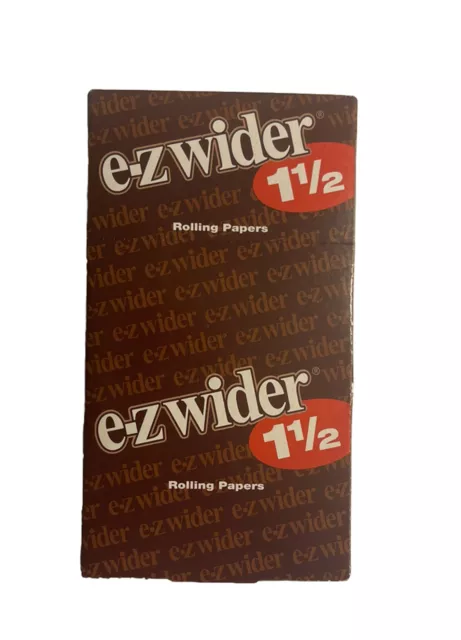 E-Z Wider 1 1/4( 1.25) Rolling Papers Ez wider 24 Booklets