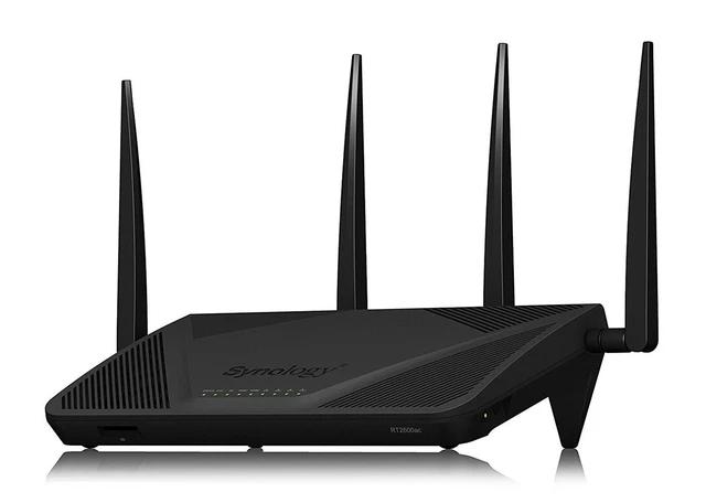 Synology RT2600ac – 4x4 dual-band Gigabit Wi-Fi router (RT2600ac) Synology RT2600ac – 4x4 dual-band Gigabit Wi-Fi router (RT2600ac)