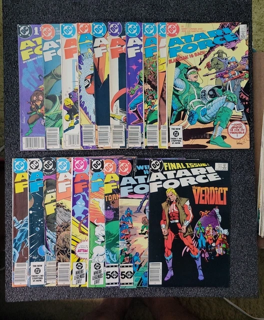 Atari Force #1-20🔥High Grade Complete  Set🎎1984/Many Scarce Newstands