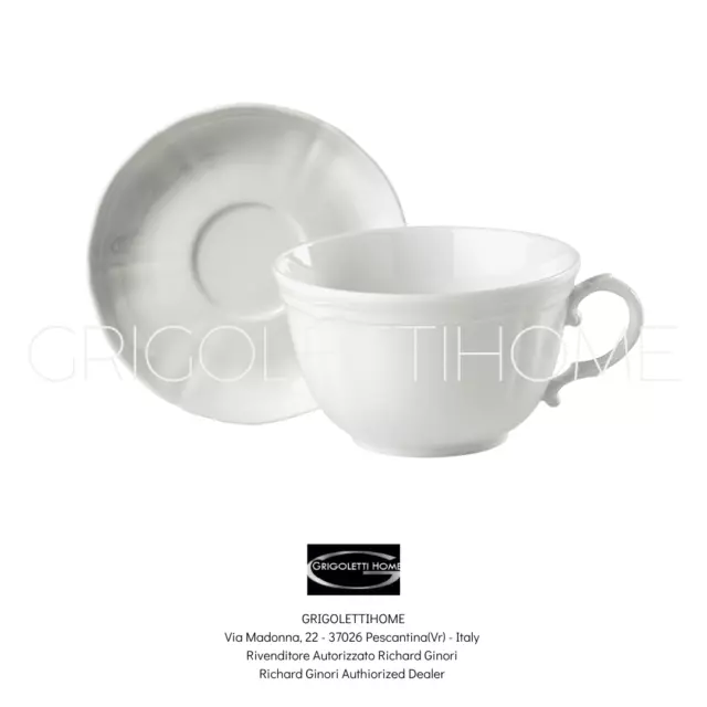 Richard Ginori - Antico Doccia - Set 1 Taza Té Con Plato - Detallista