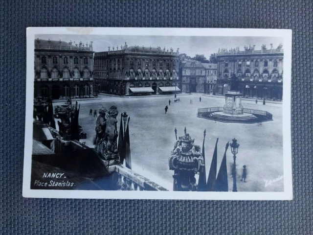 Cpa Cpsm Nancy Place Stanislas