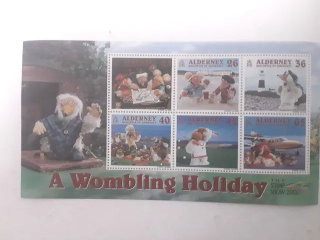 Alderney 2000 A Wombling Holiday SG MS A152 Unmounted Mint