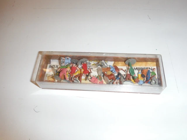 Lot Figurines La Ferme BF - Personnages Et Animaux En Plomb Creux - 1930
