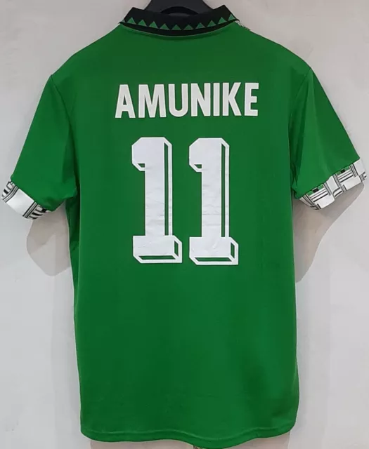 MAGLIA AMUNIKE NIGERIA #11 1994  USA 94 shirt jersey 2