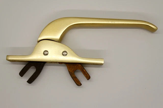 Manilla Ventana Para Aluminiumfenster Oro 2 Palanca Antiguo Sistema Lengua 30MM