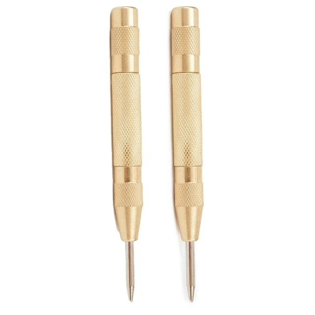 Reliable and Sturdy Automatic Centre Punch for Steel and Solid Materials (2PCS)